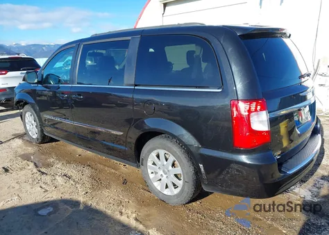 2016 Chrysler Town & Country Touring из США, поврежденный, VIN 2C4RC1BG4GR198032